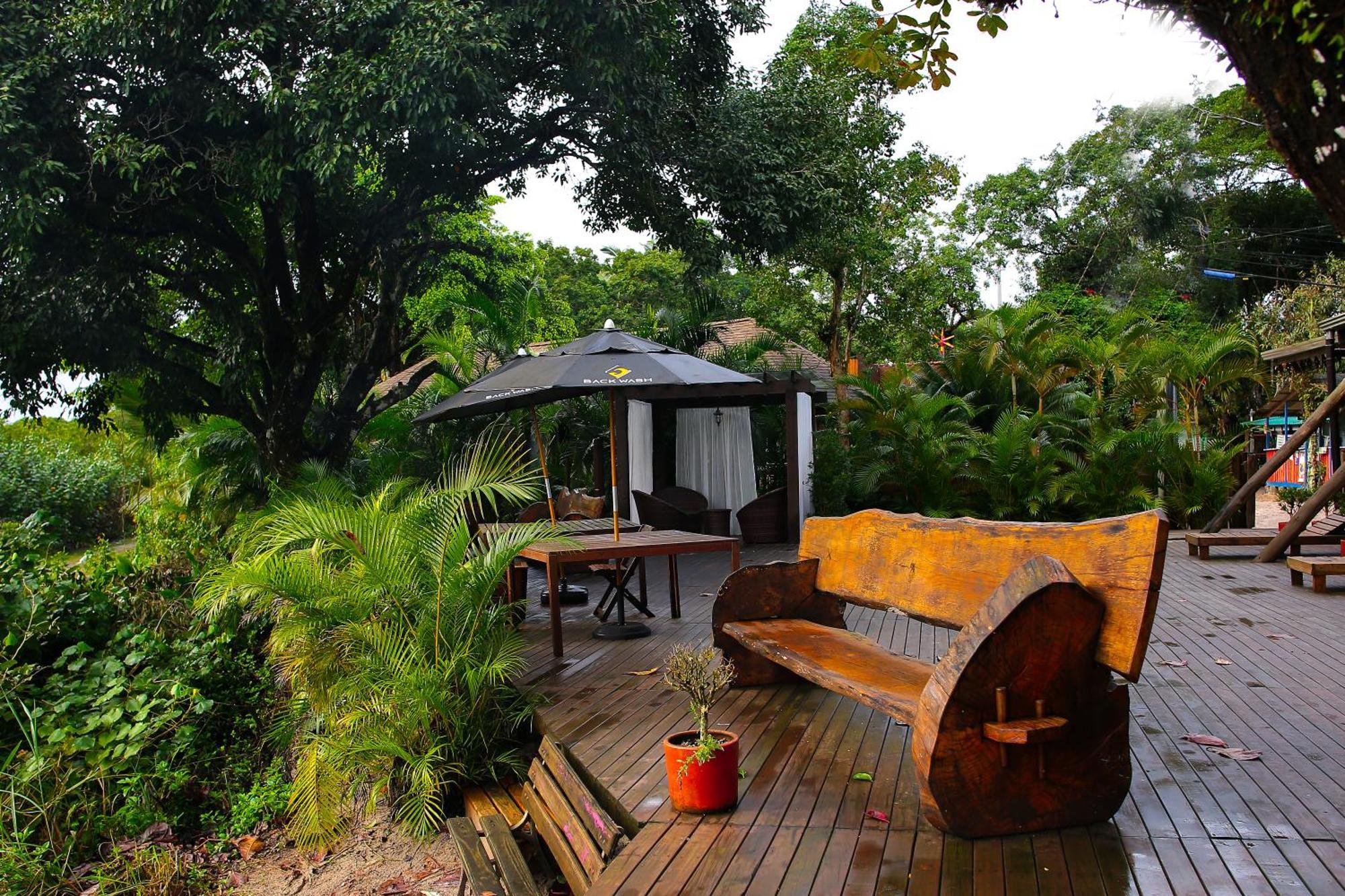Pousada Villa Verde - Frente Para A Praia Do Farol Іля-ду-Мел Екстер'єр фото